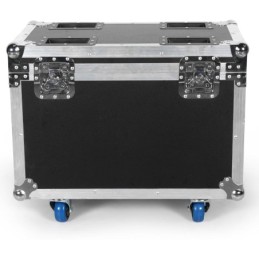 Flightcase con ruote e scomparti interni - 50x42.5x28cm