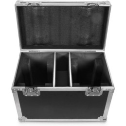 Flightcase con ruote e scomparti interni - 50x42.5x28cm
