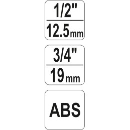 Connettore rapido accoppiatore per tubi di irrigazione 3/4"-1/2" FLO