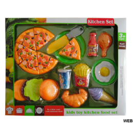 Set da gioco alimenti vari 20 pezzi