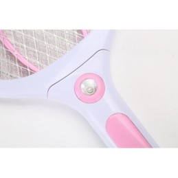 Racchetta elettrica ricaricabile scaccia zanzare con LED vari colori