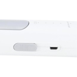 Racchetta zanzariera elettrica USB-C con luce UV e base - vari colori