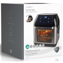 Friggitrice digitale ad aria calda multifunzione 9in1 1500W 12 litri