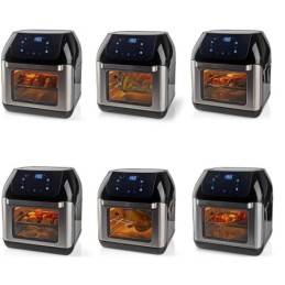 Friggitrice digitale ad aria calda multifunzione 9in1 1500W 12 litri