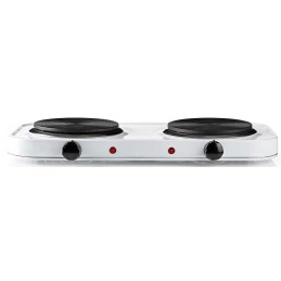 Piastra elettrica 2000W 2 zone di cottura diametro 15cm
