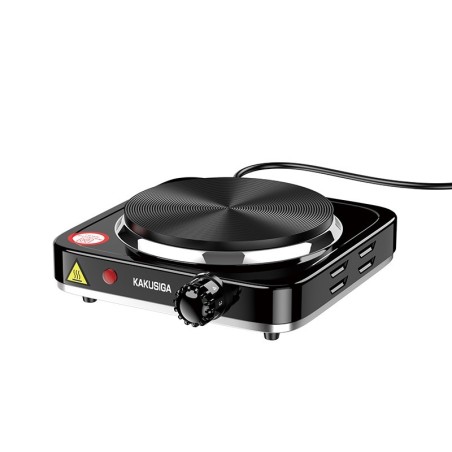Fornello elettrico 1000W input 220-240V nero KSC-1567