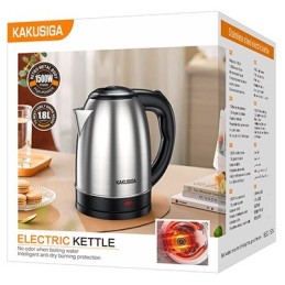 Bollitore elettrico 1500W input 220-240V argento KSC-1574