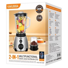 Frullatore elettrico multifunzione 2 in 1 800W KSC-1707