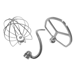 Gancio impastatore in acciaio inox per KitchenAid 5QT e 6QT