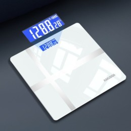 Bilancia pesapersone bianca con display LCD KSC-1508