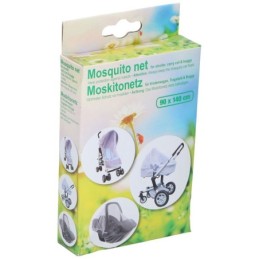 Zanzariera universale 3in1 per passeggino navicelle seggioloni auto 140x90cm