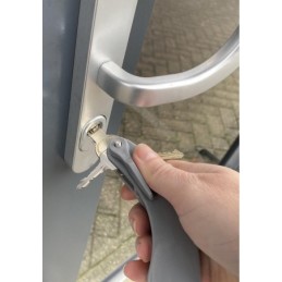 Portachiavi ergonomico gestione a rotazione 3 scomparti VivaMore