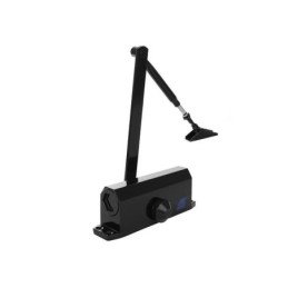 Chiudiporta con bloccoporta universale 40-60 kg nero