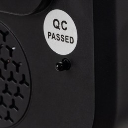 Campanello wireless nero con visualizzazione temperatura
