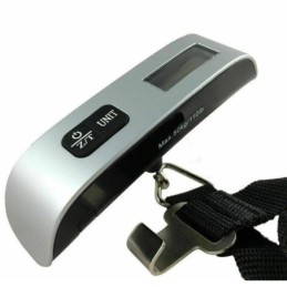 Bilancia digitale portatile per valigie con display LCD 50kg
