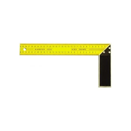 Squadra falegname con gambo in lega - 300 mm