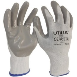Guanti da lavoro in nitrile/nylon taglia 10 Utilia