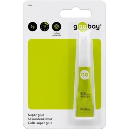Colla istantanea Cianoacrilica 3g Goobay