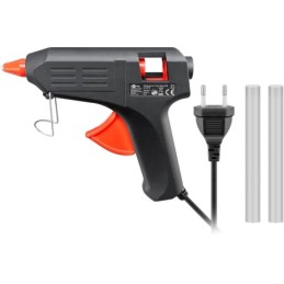 Pistola per colla a caldo 20W diametro stick 11-12mm 2 stick di colla inclusi Goobay
