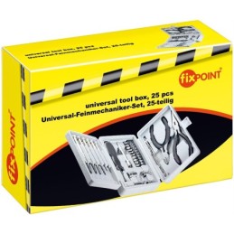 Kit universale utensili di precisione cacciaviti e pinze 25 pezzi