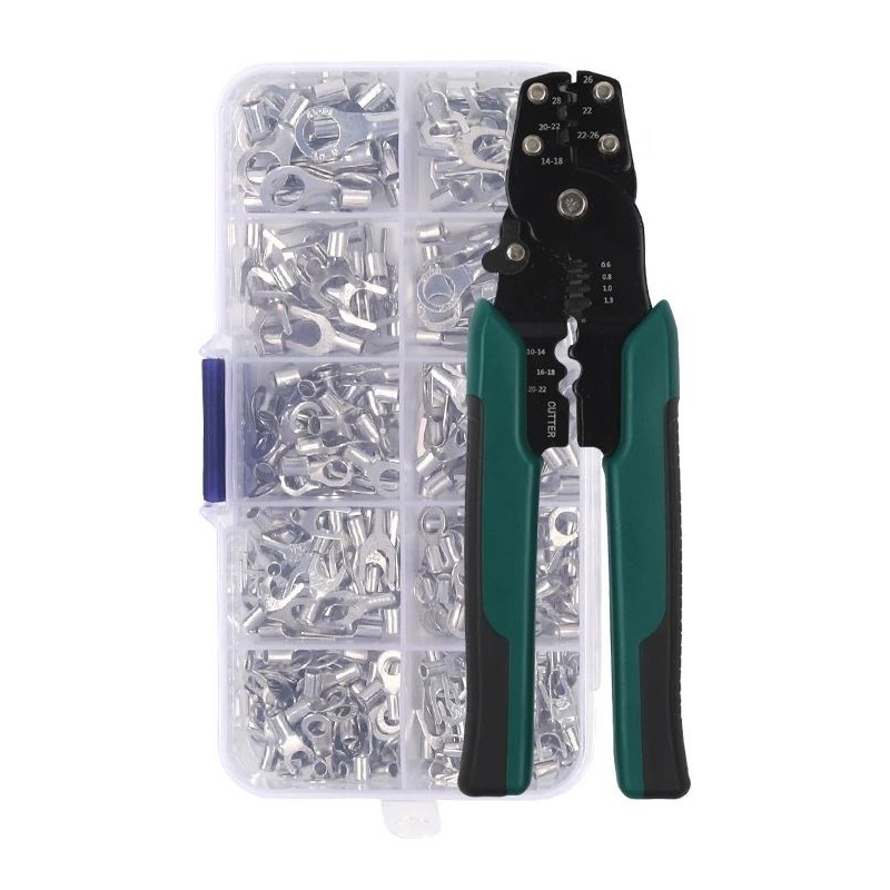 Kit 320 capicorda vari modelli e dimensioni con pinza