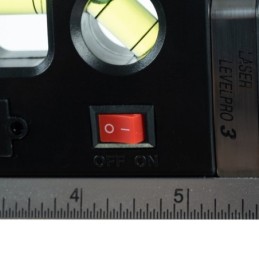 Livella laser con metro incorporato 250cm