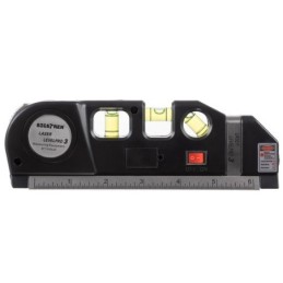 Livella laser con metro incorporato 250cm