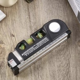 Livella laser con metro incorporato 250cm