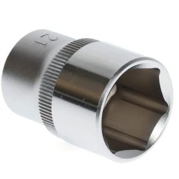 Inserto per chiave a bussola 21mm  attacco 1/2 pollice