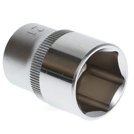 Inserto per chiave a bussola 21mm  attacco 1/2 pollice