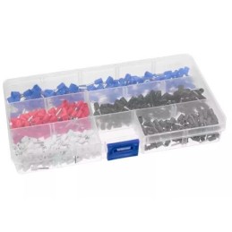 Pinza crimpatrice per terminali a crimpare 0,25-10 mm2 - kit 500 pz