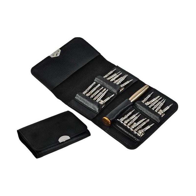 Set tascabile cacciavite di precisione 25 pezzi