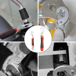 Chiave inglese universale regolabile 9-32mm - set da 2 pezzi