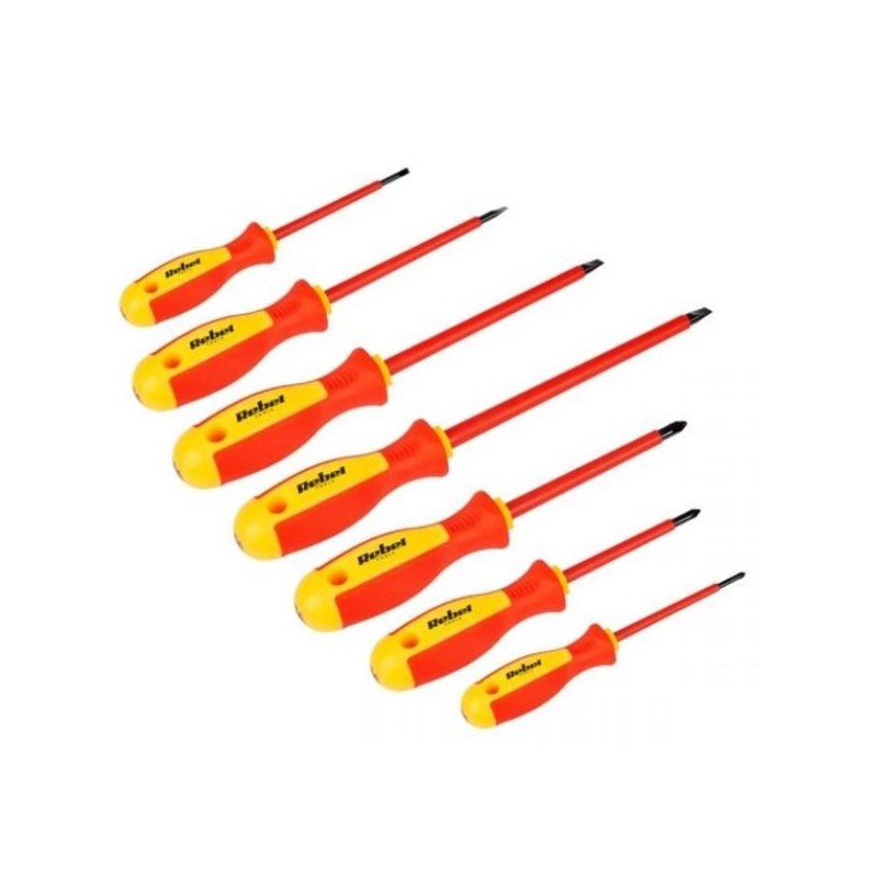 Set di cacciaviti punta piatta e Philips 7 pezzi