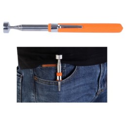 Pinza magnetica telescopica