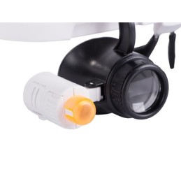 Lente d'ingrandimento a occhiali con LED – 25x