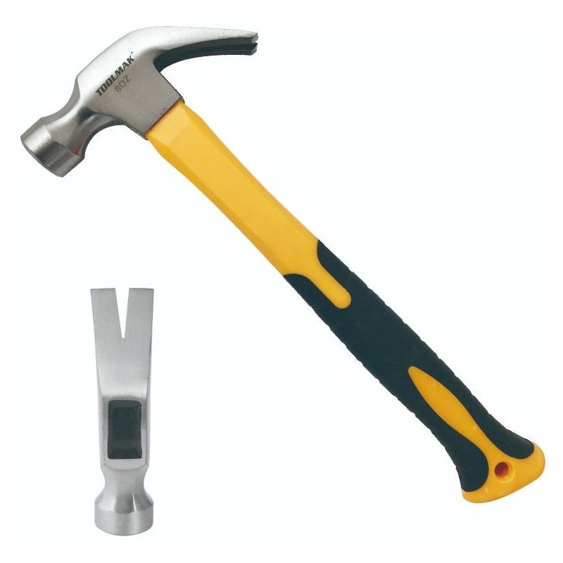 Martello da carpentiere con impugnatura morbida - 570g