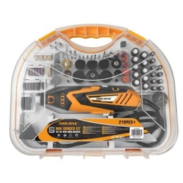 Mini Smerigliatrice / Utensile Rotativo con Kit Accessori – 210 Pezzi