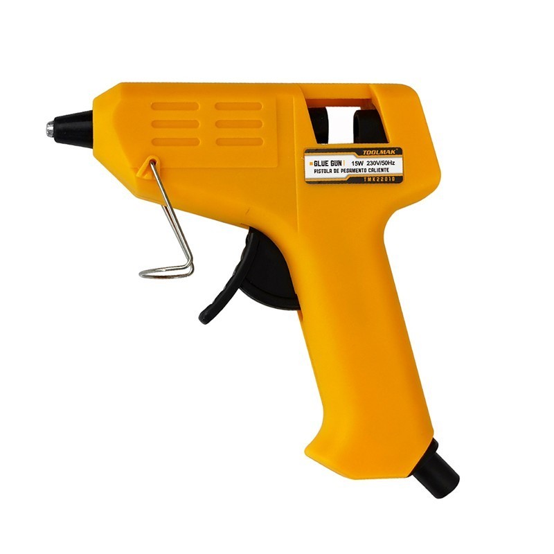 Pistola per colla a caldo 15W con 2 stick 7 mm