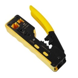Pinza crimpatrice per connettori RJ45 / RJ12 (6P/8P) Geti