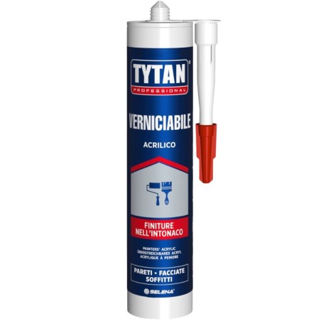 Sigillante acrilico bianco verniciabile 300ml