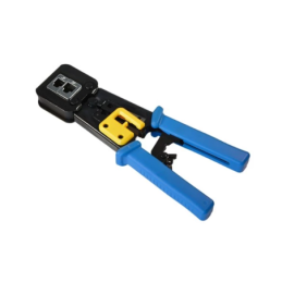 Pinza crimpatrice professionale per connettori RJ45 RJ12 RJ11
