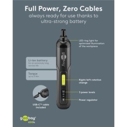 Set mini avvitatore a batteria 28 pz