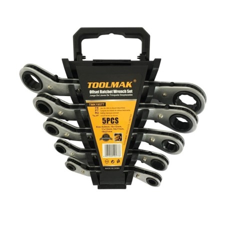 Set chiavi a cricchetto offset 5 pezzi