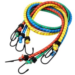 Corda elastica con ganci 10mm x1,2m - vari colori
