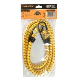 Corda elastica con ganci 10mm x1,2m - vari colori