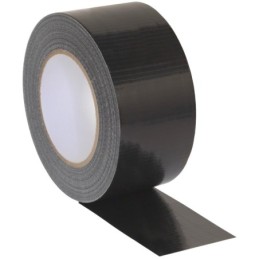 Nastro adesivo telato nero 48 mm x 10 m Toolmak