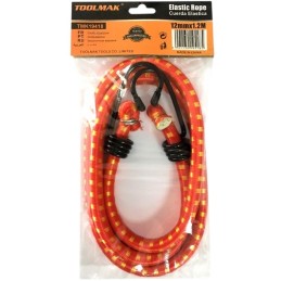 Corda elastica con ganci 12mm x1,2m - vari colori
