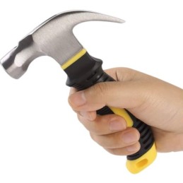 Martello carpentiere mini 227 g con manico antiscivolo
