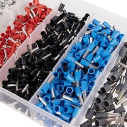 Pinza crimpatrice 0,25-10 mm² con 1200 puntalini